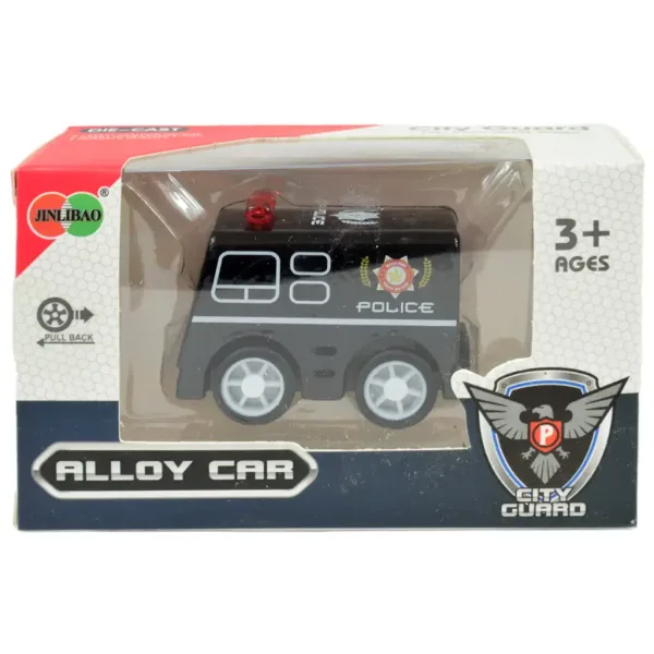 Alloy Car: Policijski auto u raznim verzijama 5cm slika 8