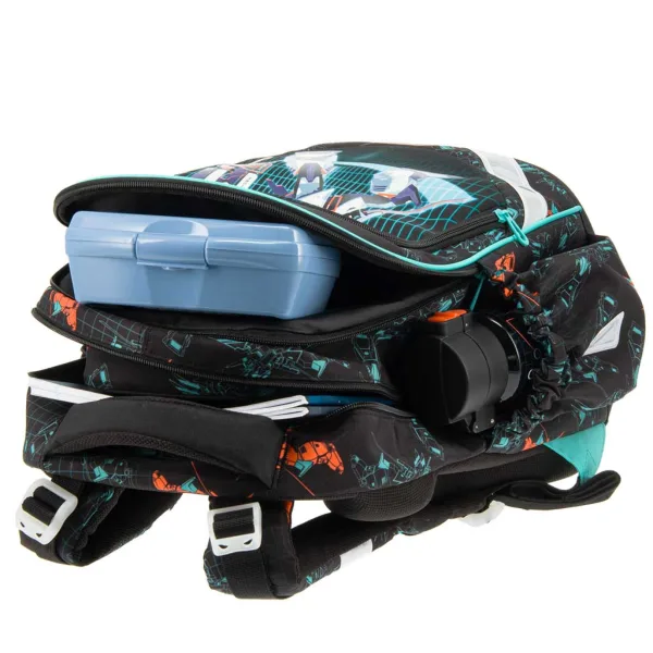 Ars Una: A.R.M.S. anatomski školski ruksak s motivom robota 33×43×22 cm slika 5