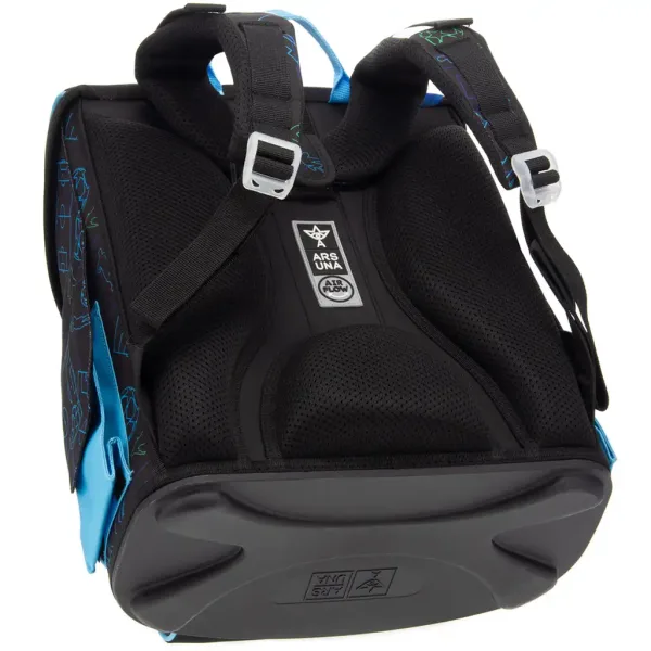 Ars Una: Champs kompaktna ergonomska školska torba s magnetskim zatvaračem, ruksak 33x41x24 cm slika 5