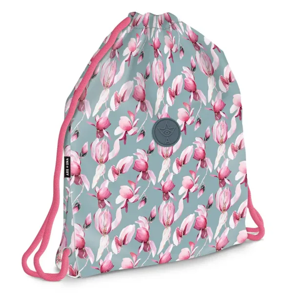 Ars Una: Torba za teretanu uzorka Rosy Magnolia, sportska torba 32x42cm slika 1