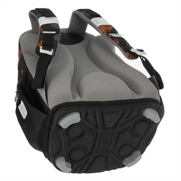Ars Una: Wild in the dark anatomska školska torba s motivom lava, ruksak 33×42×21 cm slika 4