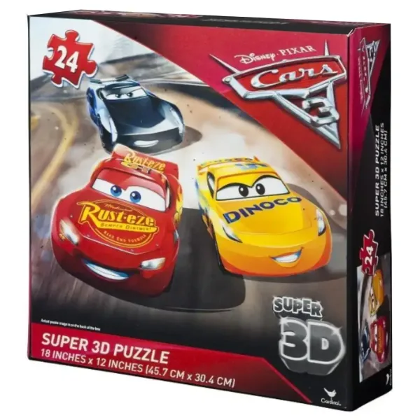 Auti 3: 3D puzzle - 3 x 24 kom slika 2