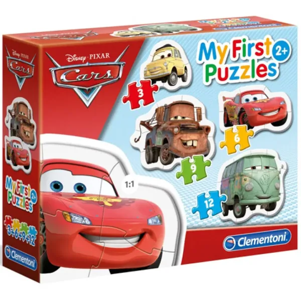 Vozila Supercolor 4 u 1 oblikovna puzzle - Clementoni slika 1