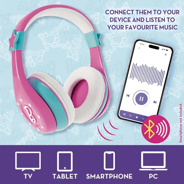 Barbie Bluetooth slušalice - Lisciani slika 2