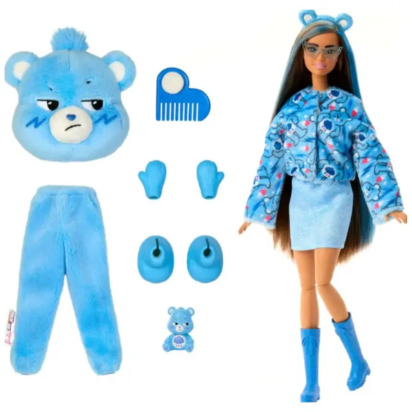 Barbie: Cutie Reveal iznenađenje lutka Slatki Medvjedići - Morcika Medo - Mattel slika 2