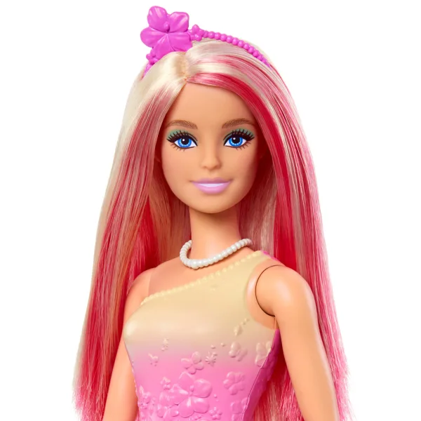 Barbie Dreamtopia: Princeza lutka u ružičastoj haljini s leptirima - Mattel slika 4