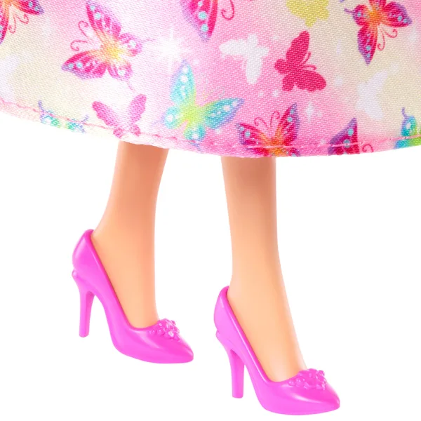 Barbie Dreamtopia: Princeza lutka u ružičastoj haljini s leptirima - Mattel slika 5
