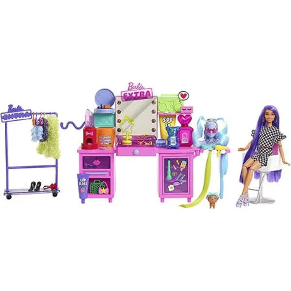Barbie: Ekstravagantna svlačionica sa djetetom - Mattel slika 3