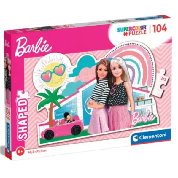 Barbie kuća za odmor Supercolor puzzle od 104 dijela - Clementoni slika 1