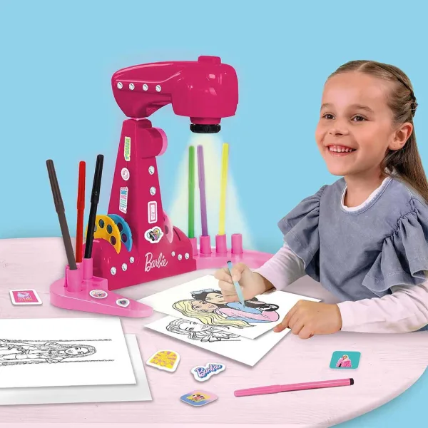 Barbie Projektor bojanka set - Lisciani slika 2