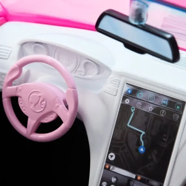 Barbie: Ružičasti Barbie kabriolet auto 2022 - Mattel slika 3