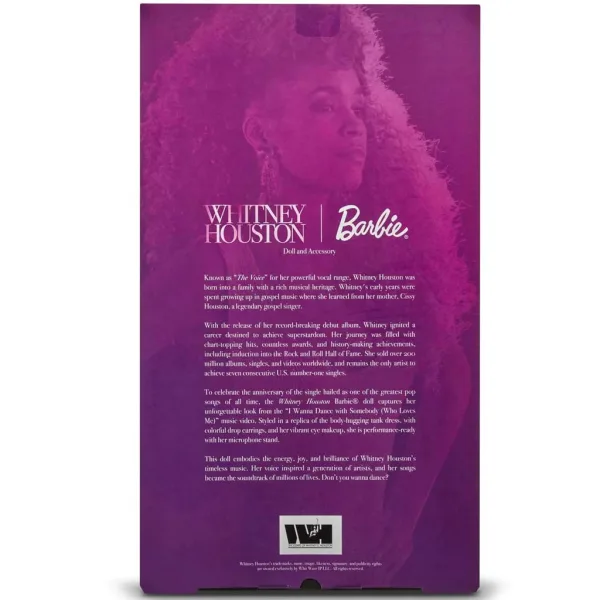 Barbie: Signature Whitney Houston kolekcionarska lutka 33 cm - Mattel slika 6