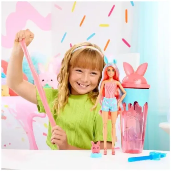Barbie: Slime Reveal Životinjska zabava - Set za igru s macom - Mattel slika 2