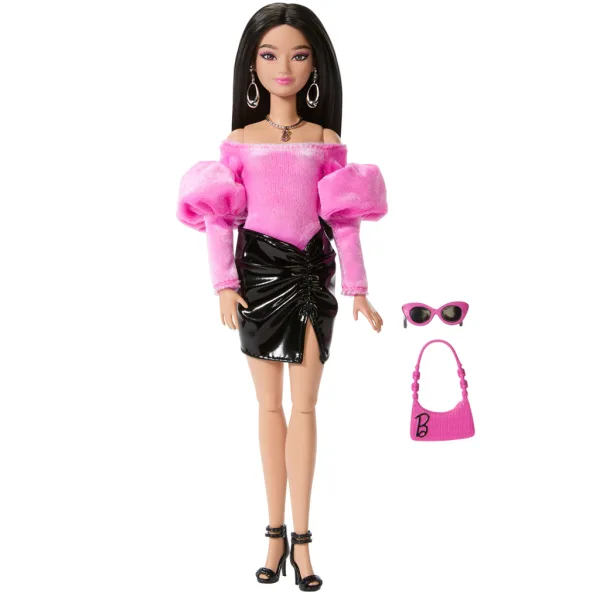 Barbie Trendi Prijateljice - Crna Mini Suknja - Mattel slika 2