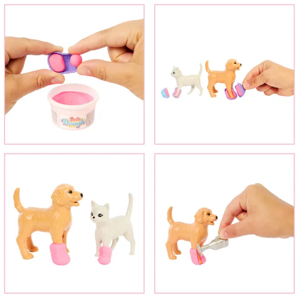 Barbie veterinarska klinika za gips - set za igru s lutkom ružičaste kose - Mattel slika 3