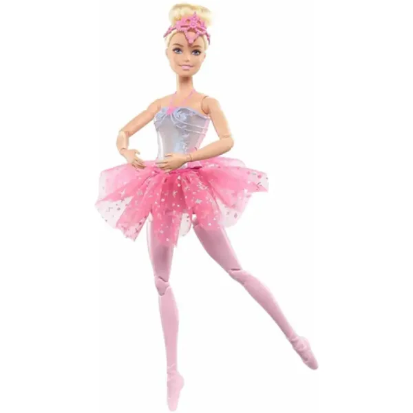 Barbie®: Vilinska balerina duginih boja sa plavom kosom i svjetlom - Mattel slika 2