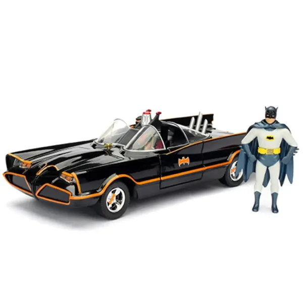 Batman: Animated Classic TV Batmobile metalni automobil za sastavljanje 1/24 - Simba Toys slika 3