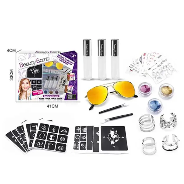 Beauty World: Beauty Bomb svjetlucavi kreativni set šminke sa sunčanim naočalama slika 2