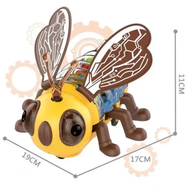 Bee sretna pčela sa svjetlom i pokretnom funkcijom 17 cm slika 2