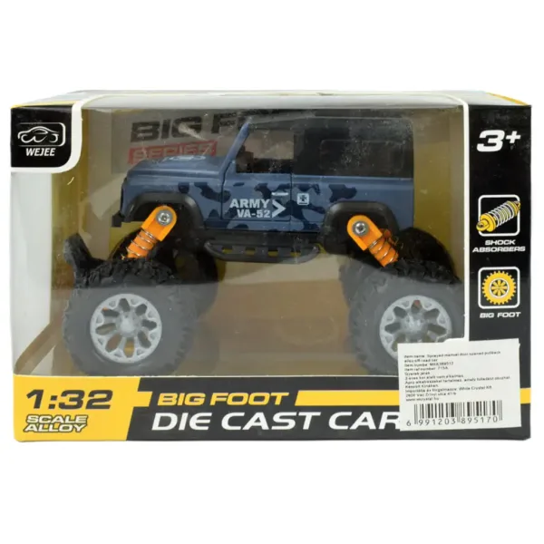 Big Foot Series: Zamašnjak offroad terenski auto sa gumama 13cm slika 5