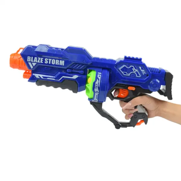 Blaze Storm: Velika električna spužvasta puška sa patronama 44x20cm slika 4