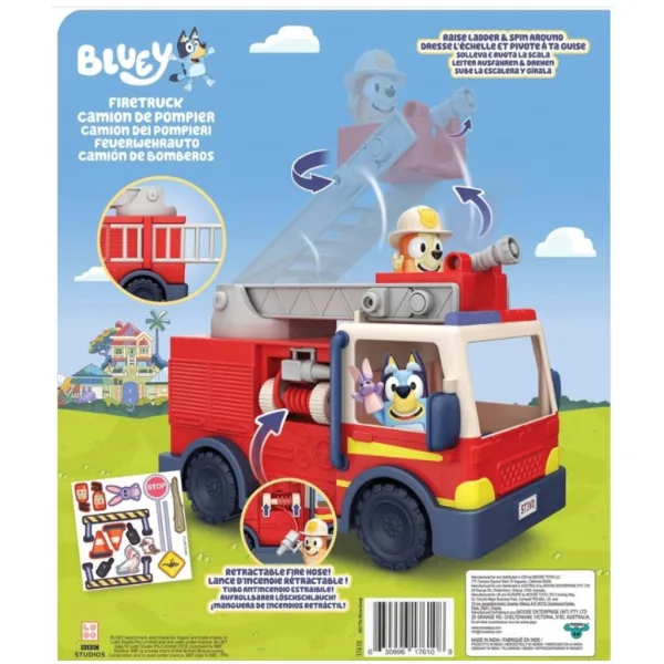 Bluey vatrogasno vozilo igračka set slika 5
