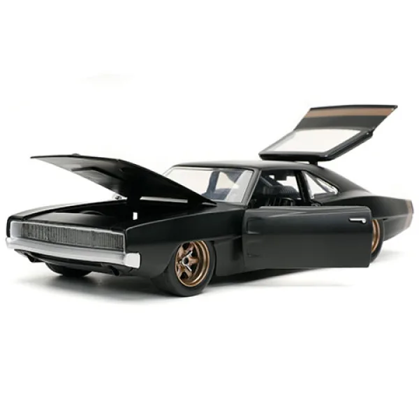 Brzi i žestoki: 1968 Dodge Charger Widebody model automobila 1/24 - Simba Toys slika 6