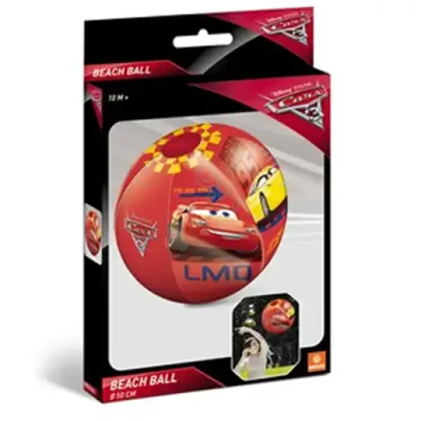 Cars 3 (Auti 3) lopta na napuhavanje - 50cm slika 2