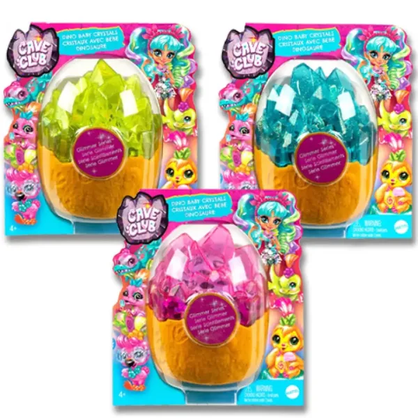 Cave Club: Blistavi kristalni paket iznenađenja - Mattel slika 1