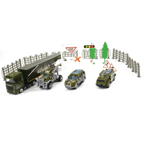 Chariot Die-Cast: Metalni set vojnih vozila s dodacima u dvije verzije slika 2