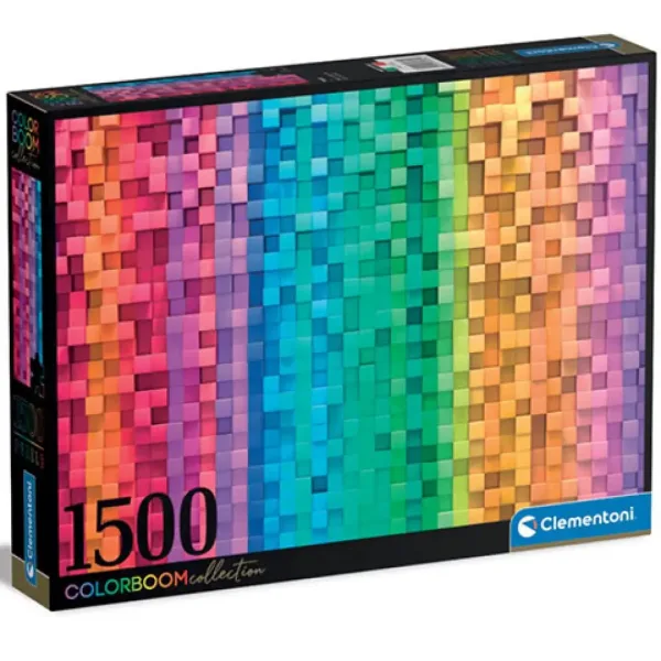 Colorboom Collection: Pixel puzzle 1500kom - Clementoni slika 1