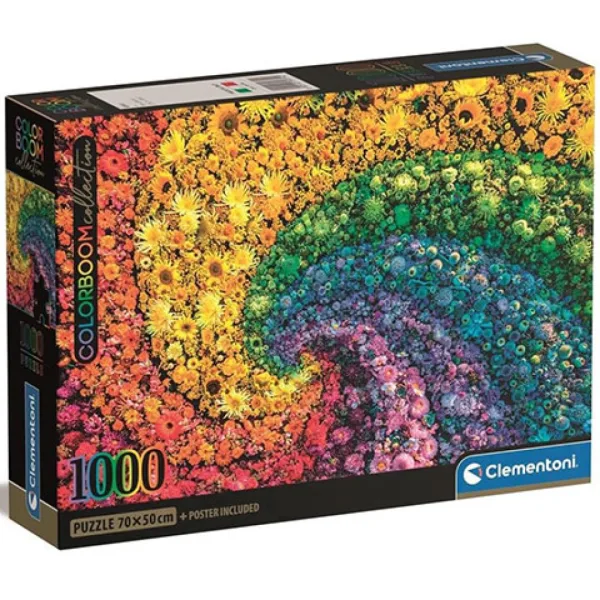 Colorboom Collection: Cvjetni vrtlog 1000-dijelni puzzle - Clementoni slika 1