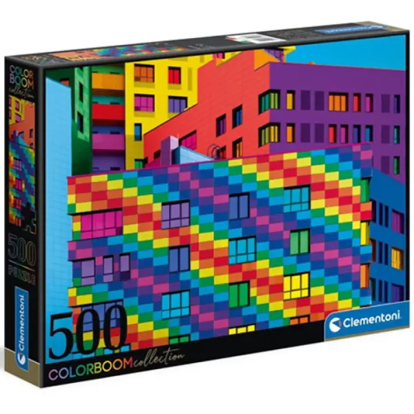 Colorboom Collection: Squares puzzle 500kom - Clementoni slika 1