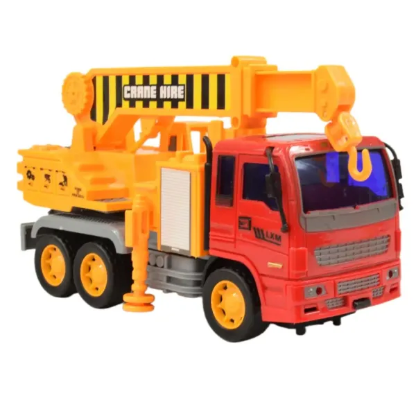 Construction Truck: Kamion dizalica s dizajnom zamašnjaka 19 cm slika 2
