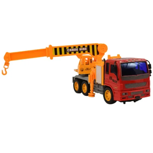 Construction Truck: Kamion dizalica s dizajnom zamašnjaka 19 cm slika 4