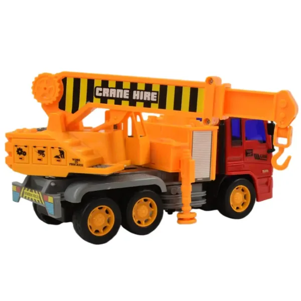 Construction Truck: Kamion dizalica s dizajnom zamašnjaka 19 cm slika 5
