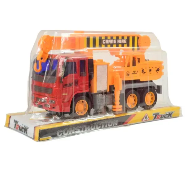 Construction Truck: Kamion dizalica s dizajnom zamašnjaka 19 cm slika 8