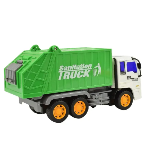 Construction Truck: Kamion za smeće sa dizajnom zamašnjaka 19 cm slika 3