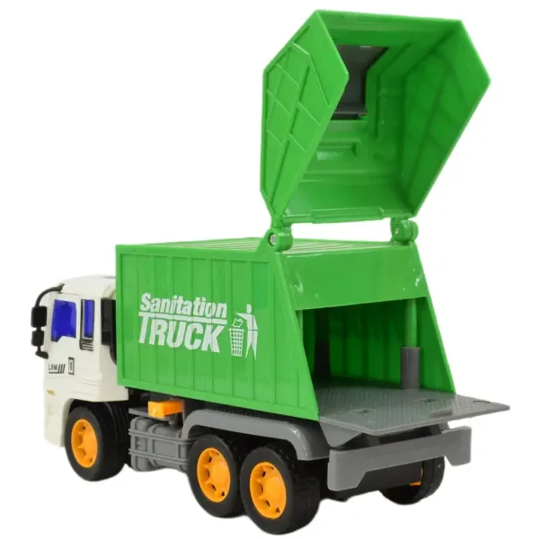 Construction Truck: Kamion za smeće sa dizajnom zamašnjaka 19 cm slika 5