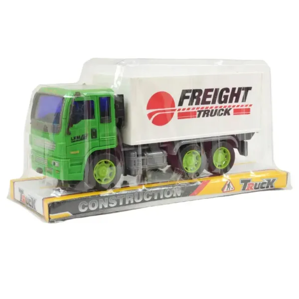 Construction Truck: Kontejnerski kamion s dizajnom zamašnjaka 19 cm slika 5