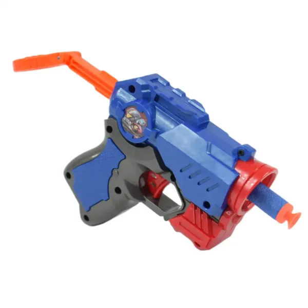 Cool Soft Bullet Gun: Mala spužvasta puška sa patronama plave boje 14cm slika 4