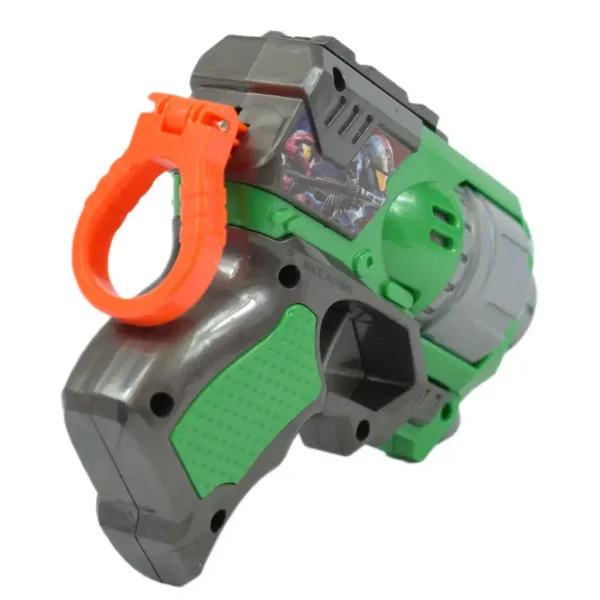 Cool Soft Bullet Gun: Mala spužvasta puška sa patronama zelene boje 14cm slika 3
