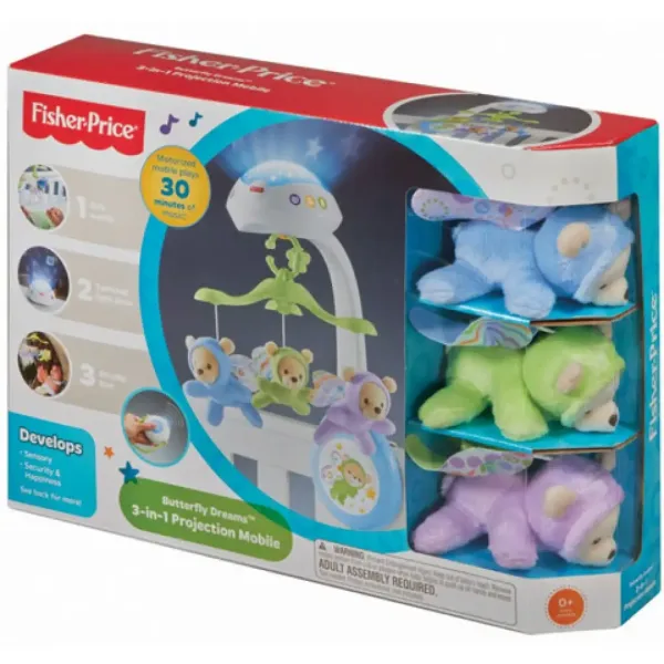 Baby monitor s uspavankom - Fisher-Price slika 3