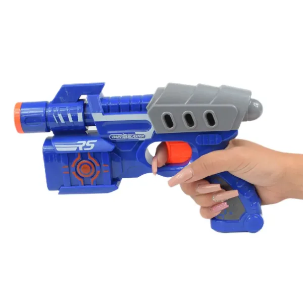 Dart Blaster: Ručno oružje za gađanje spužvom s udaljenosti gađanja od 18 metara i 24 cm slika 3