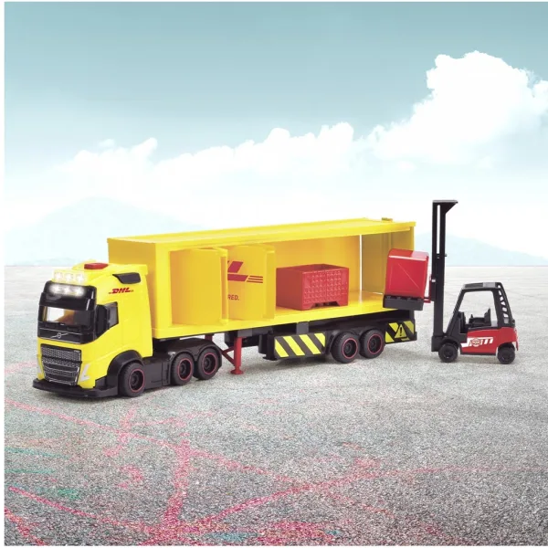 DHL Kamion s svjetlom i zvukom - Dickie Toys slika 3