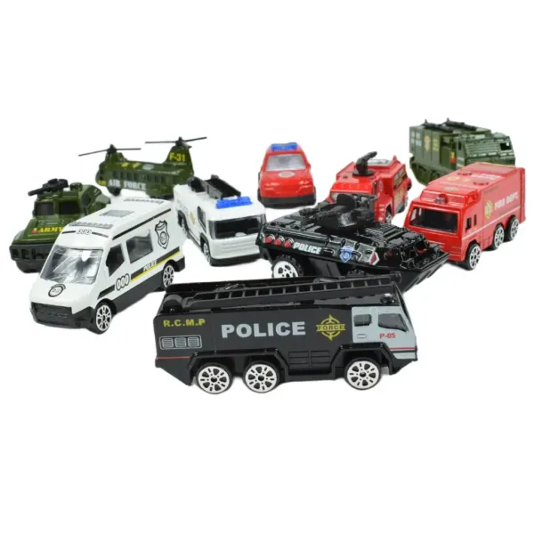 Die-Cast: Set policijskih automobila u dvije verzije slika 2