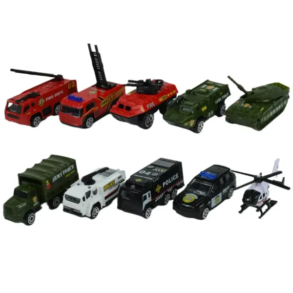 Die-Cast: Set policijskih automobila u dvije verzije slika 3
