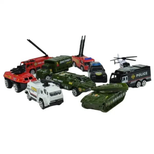 Die-Cast: Set policijskih automobila u dvije verzije slika 4