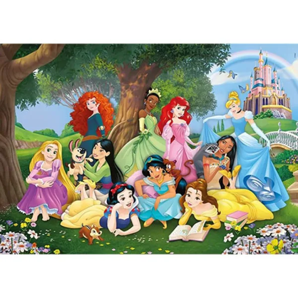 Disney Princeze 104-dijelni Super Color Puzzle - Clementoni slika 2