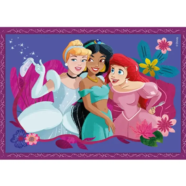 Disney princeze 4 u 1 puzzle - Clementoni slika 5